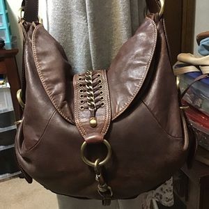 Via Spiga dark brown shoulder bag